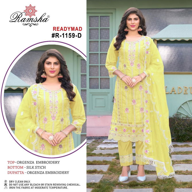 Ramsha R 1159 Nx Pakistani Readymade Suits Wholesale Shop In Surat
